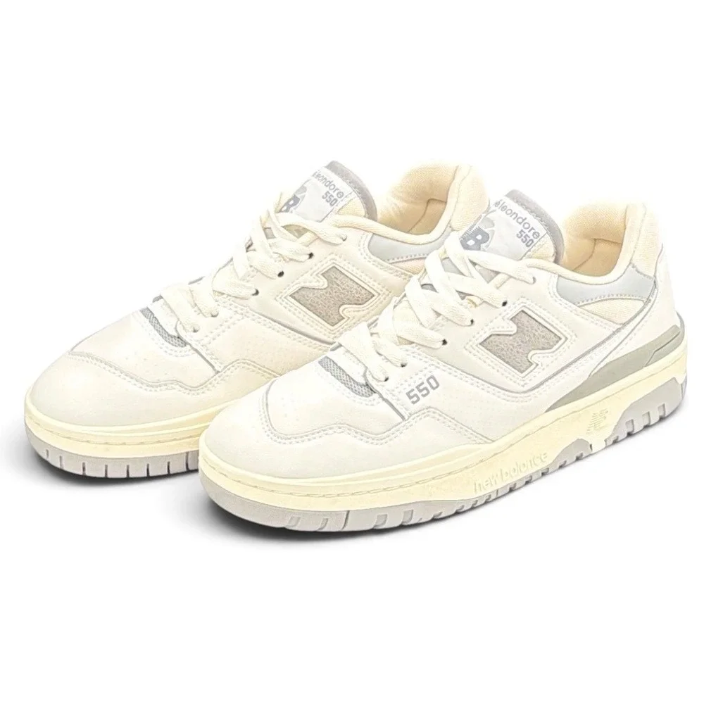 New Balance 550 Aimé Leon Dore Silver Men's 5.5 Women's 7 Shoes BB550ALE ALD Low